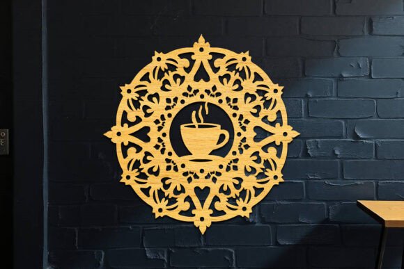 Download Coffee Shop Coffee Sign Laser Cut SVG - Sign Collection
