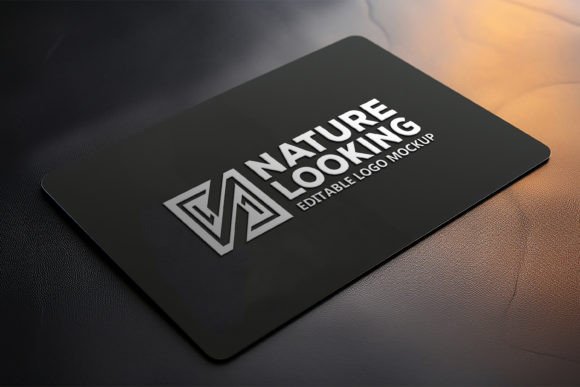 Download Black Card Mockup_sign Logo Mockup - Sign Collection