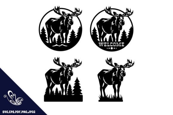 Download Moose Sign Design - Sign Collection