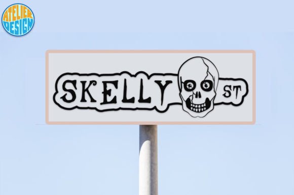 Download Skelly St Street Sign SVG - Sign Collection