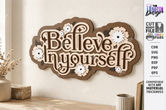 Download Motivational Wooden Wall Sign Laser Cut - Sign Collection