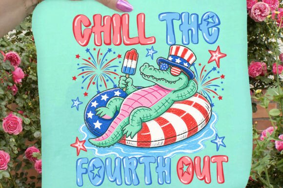 Download 4TH of July Chill the Fourth out Design - Sign Collection