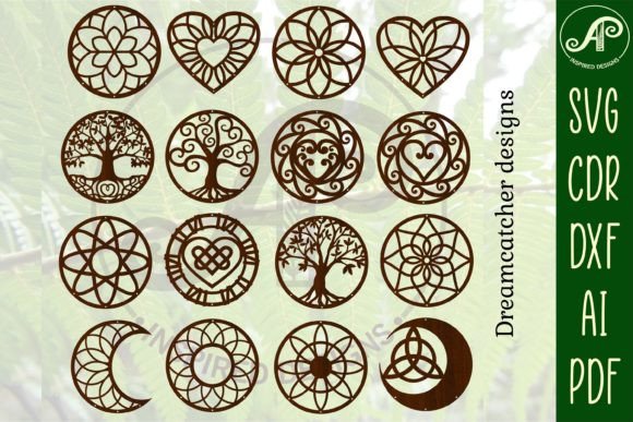 Download 16 Dreamcatcher Design SVG Cut Files - Sign Collection