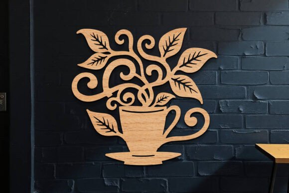 Download Coffee Shop Coffee Sign Laser Cut SVG - Sign Collection