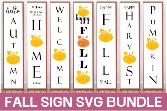 Download Fall Sign Svg Bundle - Sign Collection