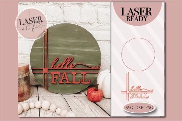 Download Hello Fall SVG Laser Cut File - Hello fall svg Collection