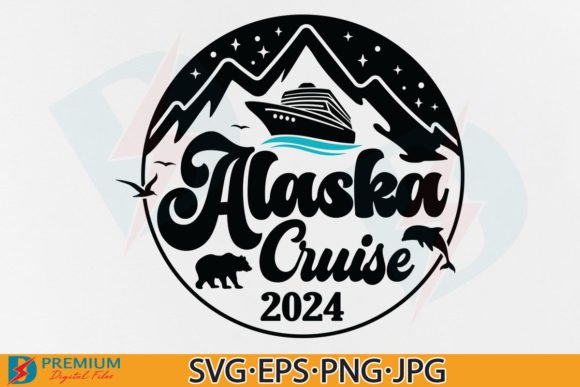 Download Alaska Cruise SVG, Cruising Trip Design - Sign Collection