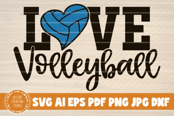 Download Love Volleyball Sign - Sign Collection
