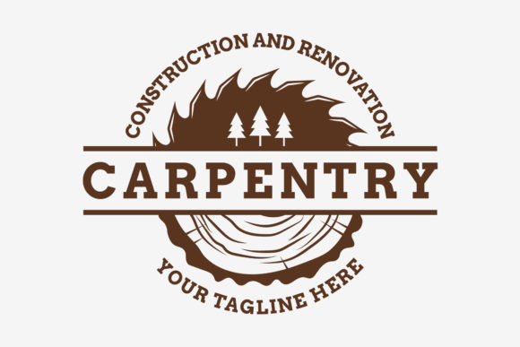 Download Carpentry Logo Design Unique - Sign Collection