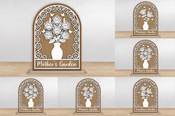 Download Personalized Flower Name Sign Laser Cut - Sign Collection
