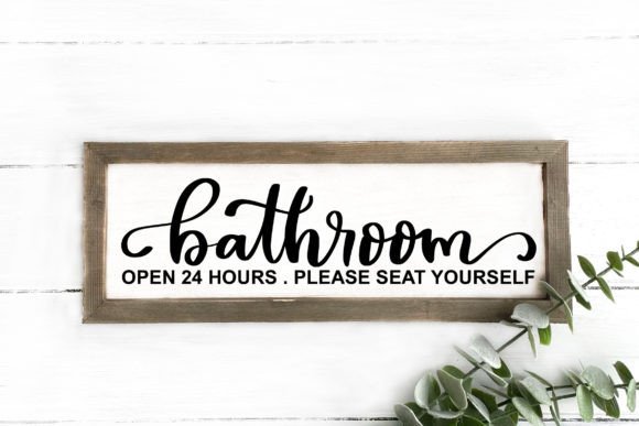 Download Bathroom Sign SVG Funny Bathroom - Sign Collection