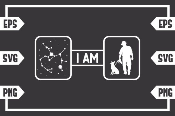 Download Sagittarius Star Sign and Guy with Dog. - Sign Collection