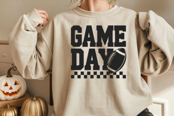 Download Retro Football Game Day Design - Sign Collection