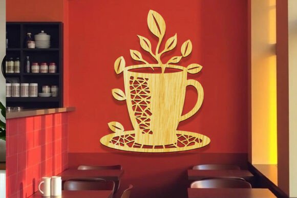 Download Coffee Shop Coffee Sign Laser Cut SVG - Sign Collection