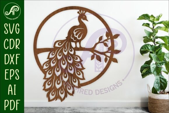Download Peacock Theme Wall Sign, SVG File. - Sign Collection