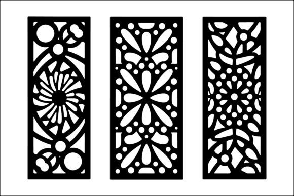 Download Geometric Laser Cut Panel Design Set - Sign Collection