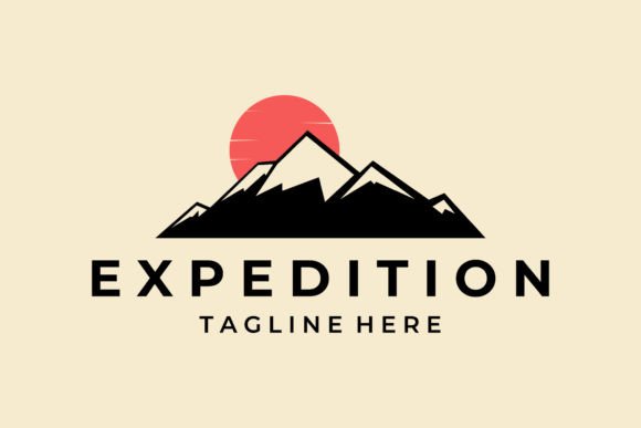 Download Expedition Mountain Logo Vector Design - Sign Collection