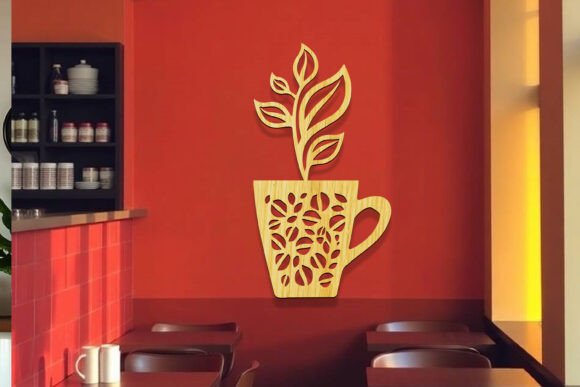 Download Coffee Shop Coffee Sign Laser Cut SVG - Sign Collection