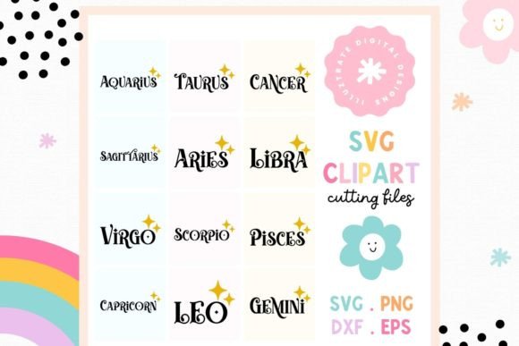 Download Star Sign SVG Cut File | Horoscope - Sign Collection
