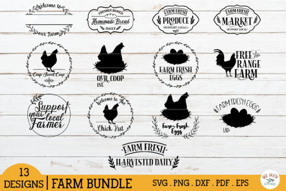Download Farm Sign Making Bundle SVG,chicken Coop - Sign Collection