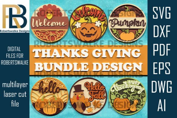 Download Thanksgiving Sign Bundle - Sign Collection