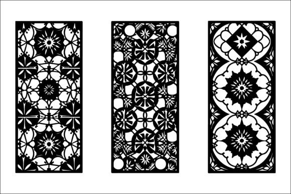 Download Geometric Laser Cut Panel Design Set - Sign Collection
