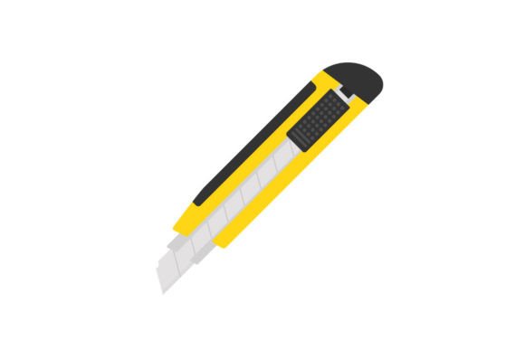 Download Stationery Knife. Hand Tools Sign, Label - Sign Collection