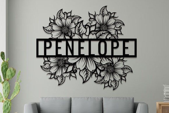 Download Sunflower Name Sign Laser Cut SVG - Sign Collection