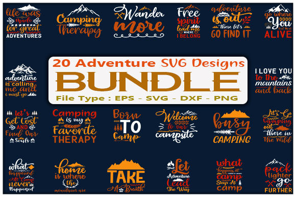 Download Adventure Design Bundle - Sign Collection