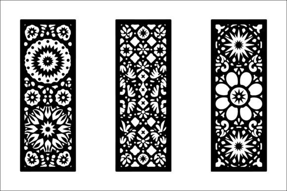 Download Geometric Laser Cut Panel Design Set - Sign Collection