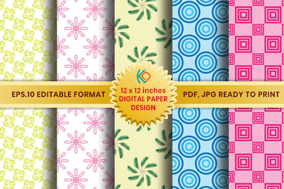 Download Digital Paper Design Print Templates - Sign Collection