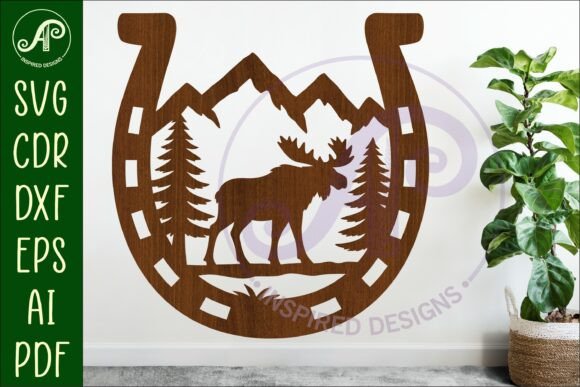 Download Horse Shoe Moose Animal Wall Sign - Sign Collection