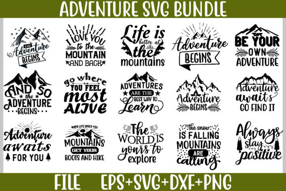Download Adventure Design Bundle - Sign Collection
