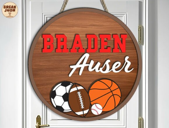 Download Sports Welcome Sign Laser Cut File SVG - Sign Collection