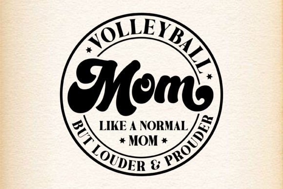 Download Volleyball Mom Round Sign Svg Png Mama - Sign Collection