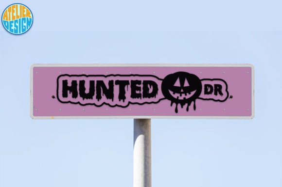 Download Hunted Dr Street Sign SVG - Sign Collection