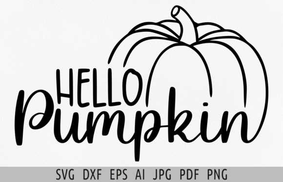 Download Hello Pumpkin Svg Hello Fall Svg for Cut - Hello fall svg Collection