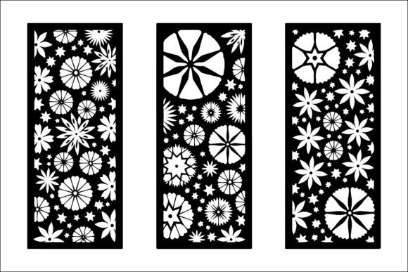 Download Geometric Laser Cut Panel Design Set - Sign Collection