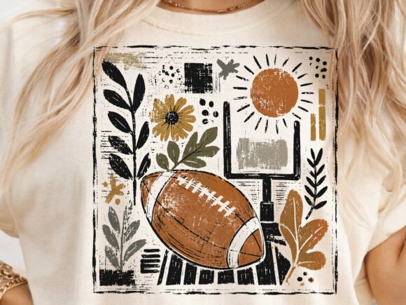 Download Boho Football Goalpost PNG Design - Sign Collection