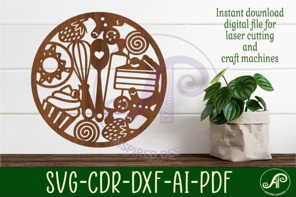 Download Baking Wall Sign, SVG File. Vector File - Sign Collection