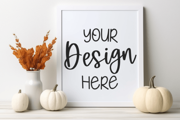 Download Fall Sign Mockup | White Sign Mockup - Sign Collection