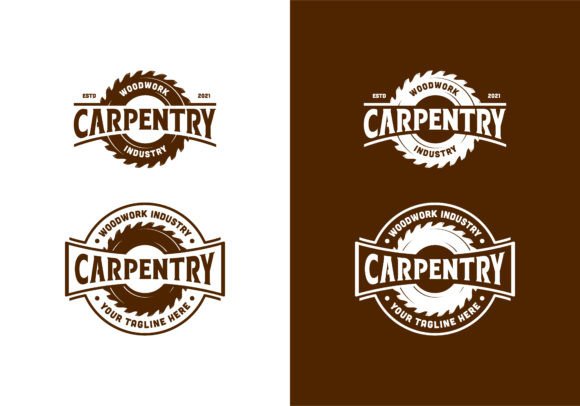 Download Carpentry Woodworking Vintage Design - Sign Collection