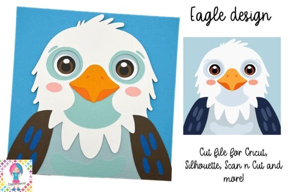 Download Eagle 3D Layered Paper Design, Shadowbox - Sign Collection