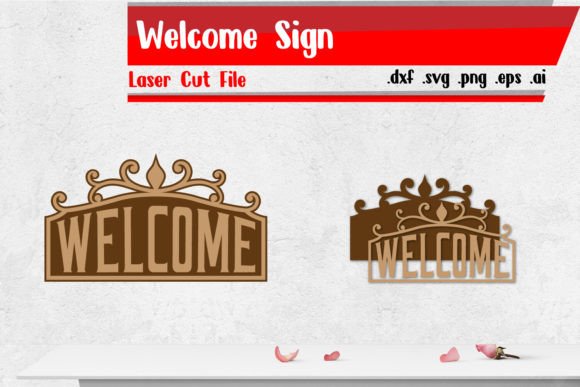 Download Welcome Sign Laser Cut Files - Sign Collection