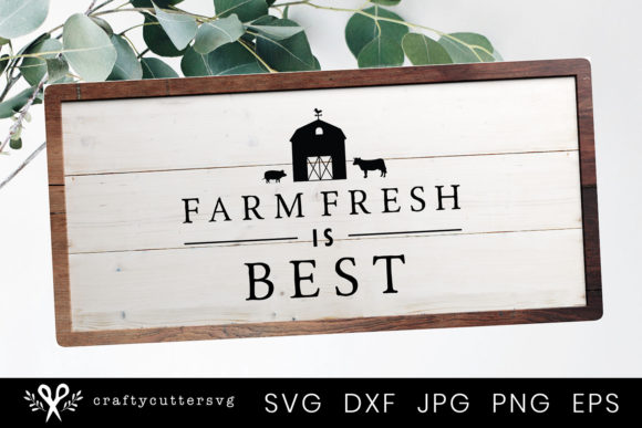 Download Farm Fresh is Best | Farm Sign - Sign Collection