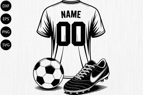 Download Soccer Name Sign SVG,Sports Laser Cut SV - Sign Collection