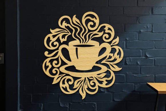 Download Coffee Shop Coffee Sign Laser Cut SVG - Sign Collection