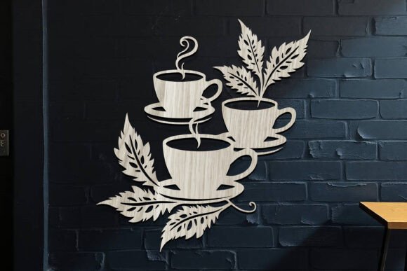 Download Laser Cut Coffee Shop Coffee Sign SVG - Sign Collection