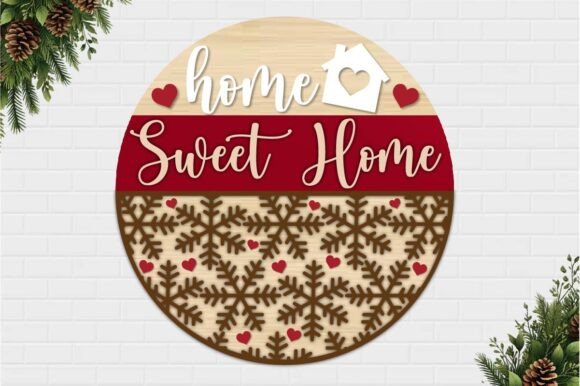 Download Sweet Home Sign Svg Glowforge Cut File - Sign Collection