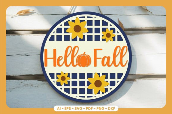 Download Fall Door Sign Lasercut - Sign Collection